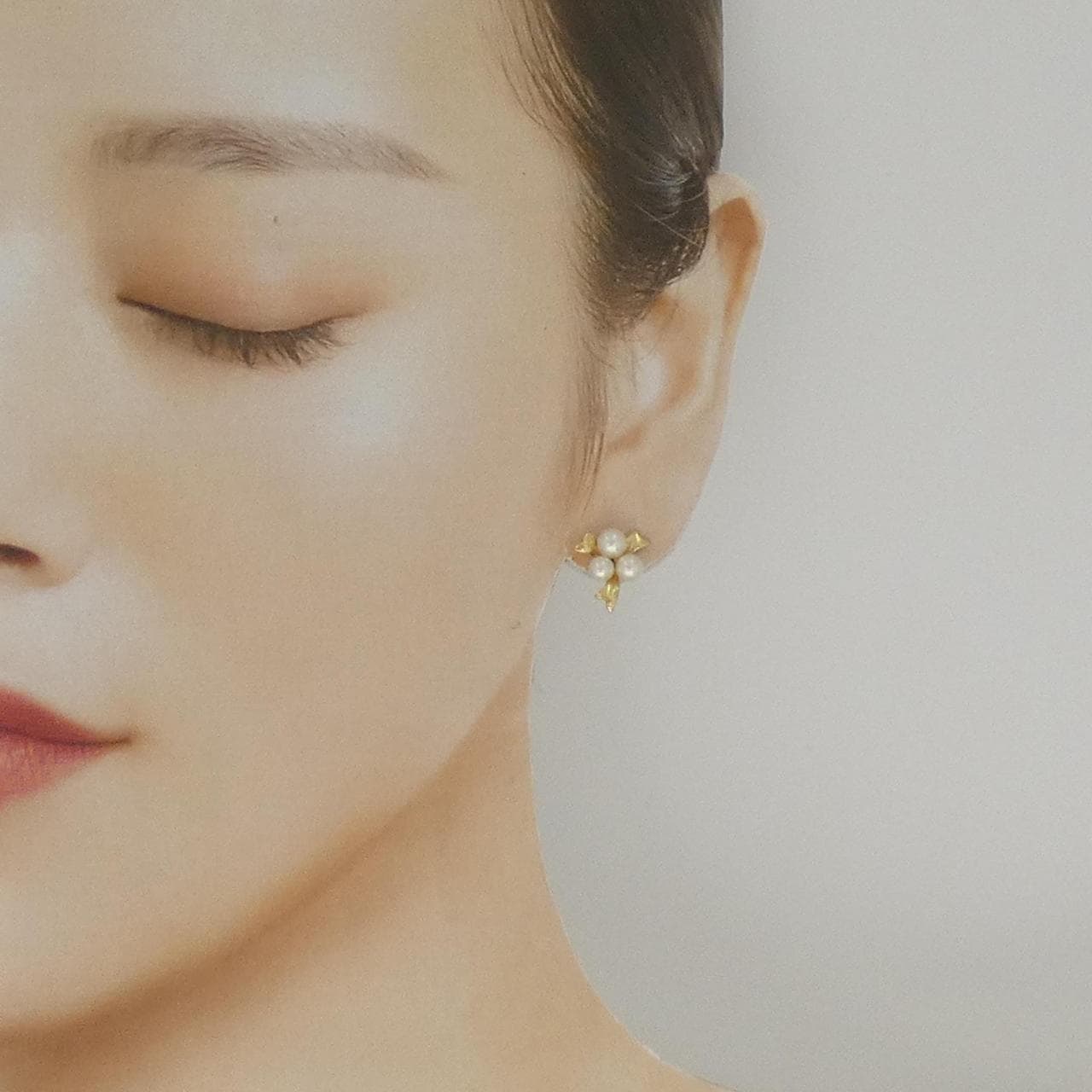 ミキモト アコヤパール ピアス