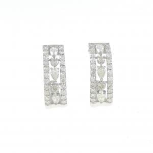 【新品】PT900 ダイヤモンド ピアス 0.60CT
