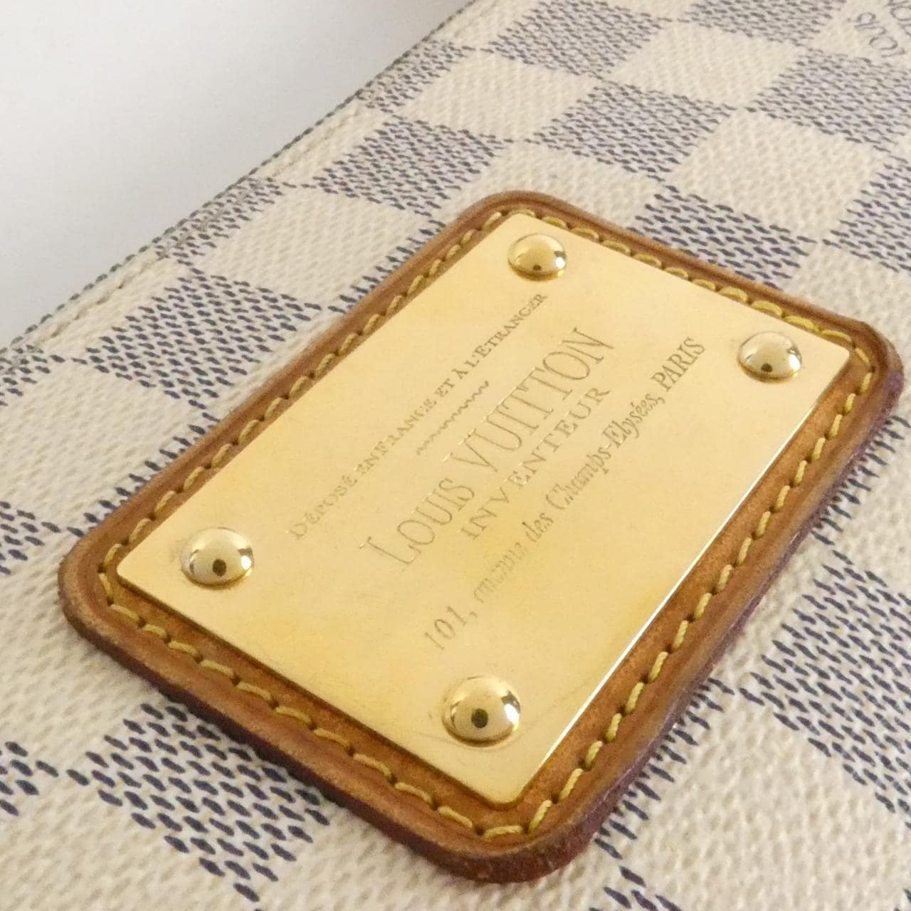 ルイヴィトン ダミエ アズール エヴァ N55214 ショルダーバッグ