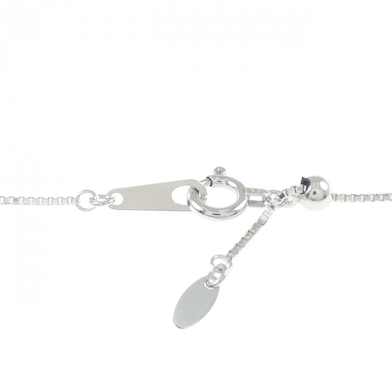 K18WG 淡水パール ネックレス