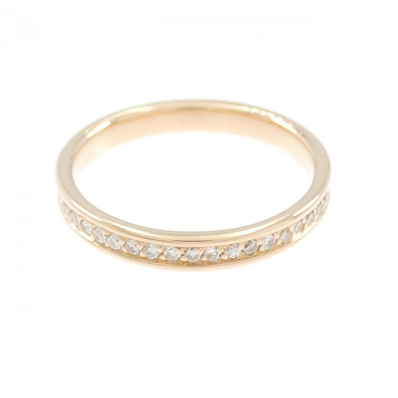 K18PG フルエタニティ ダイヤモンド リング 0.30CT