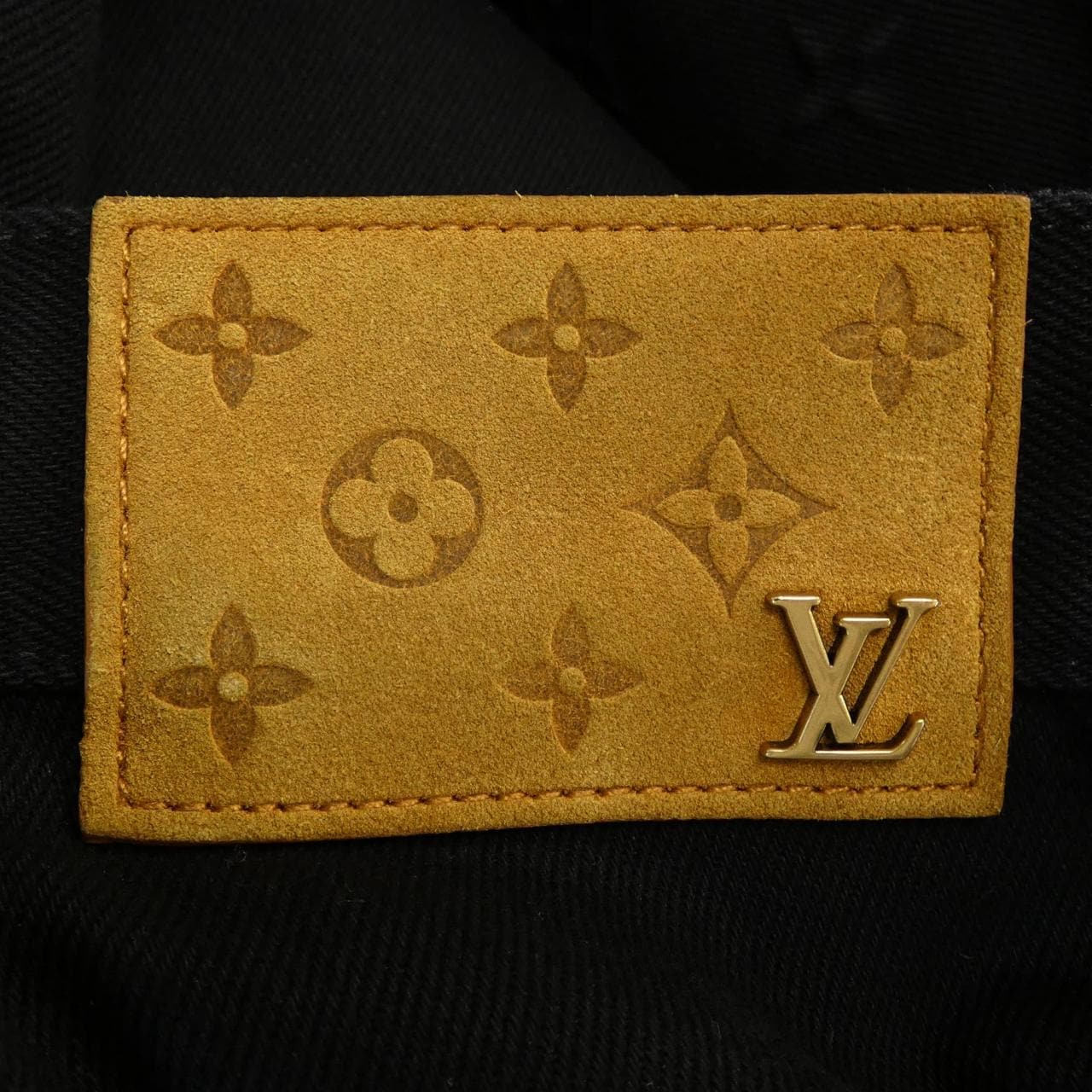 ルイヴィトン LOUIS VUITTON モノグラムディテールカーペンターデニムパンツ HND10WOK4 ジーンズ