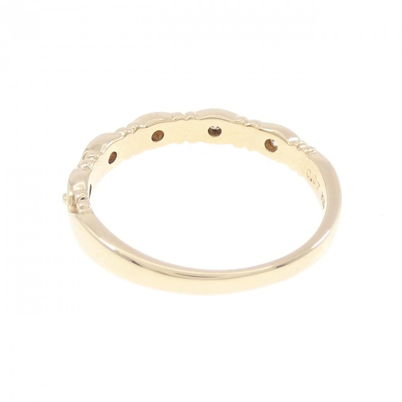 アガット ダイヤモンド リング 0.07CT