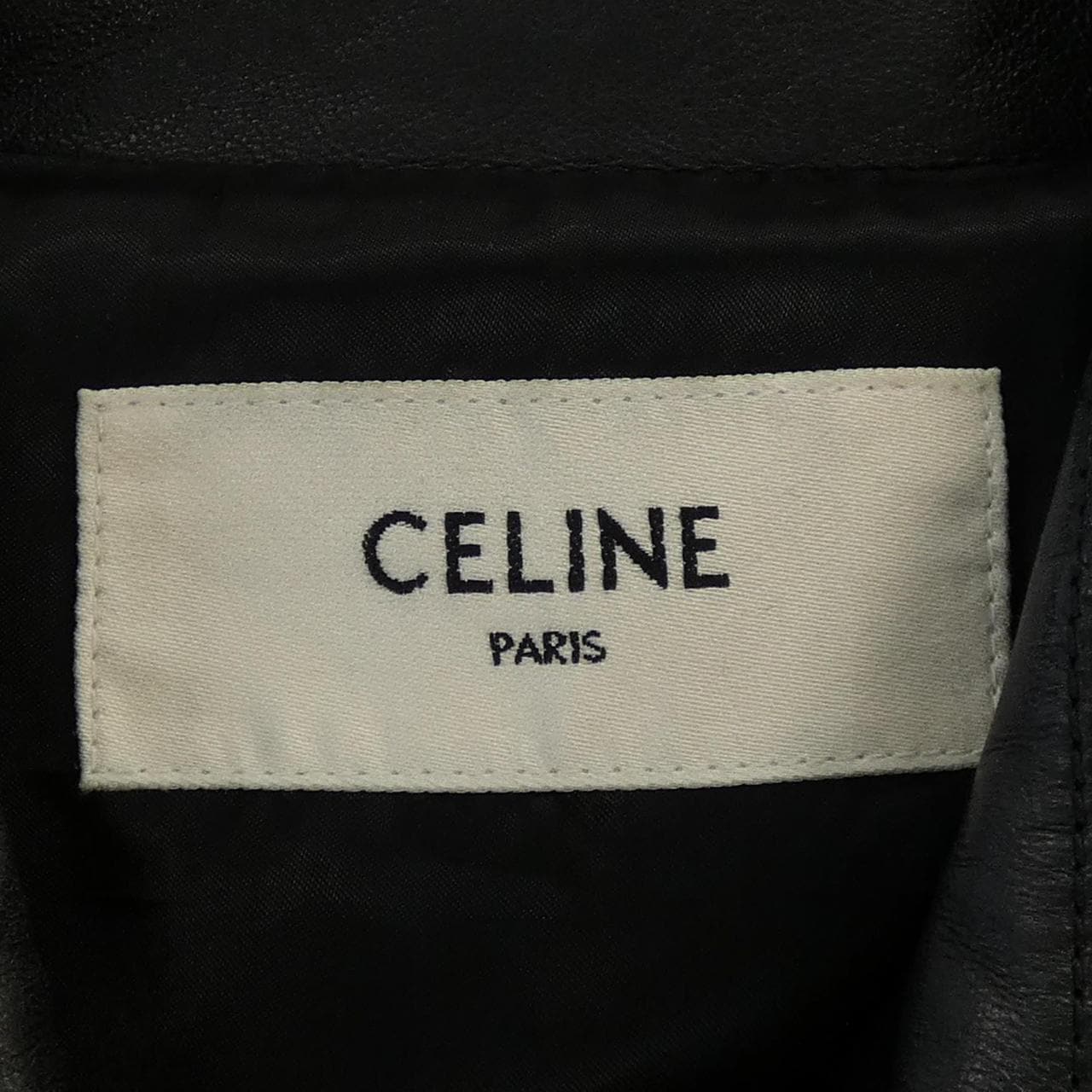 セリーヌ CELINE ポケット付き ポールブルゾン 2E525968H レザージャケット
