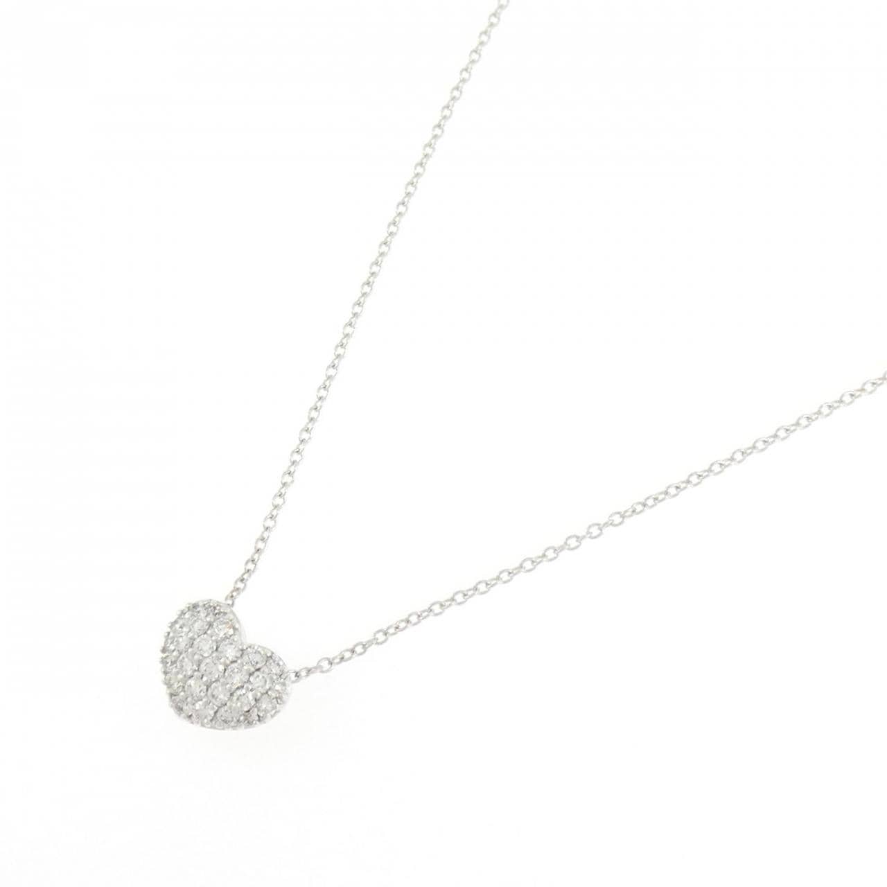 ポンテヴェキオ ハート ネックレス 0.40CT