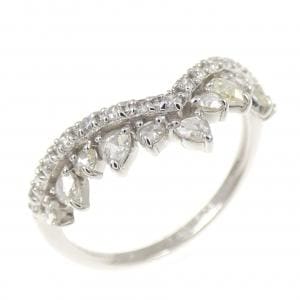 PT950 ダイヤモンド リング 0.32CT