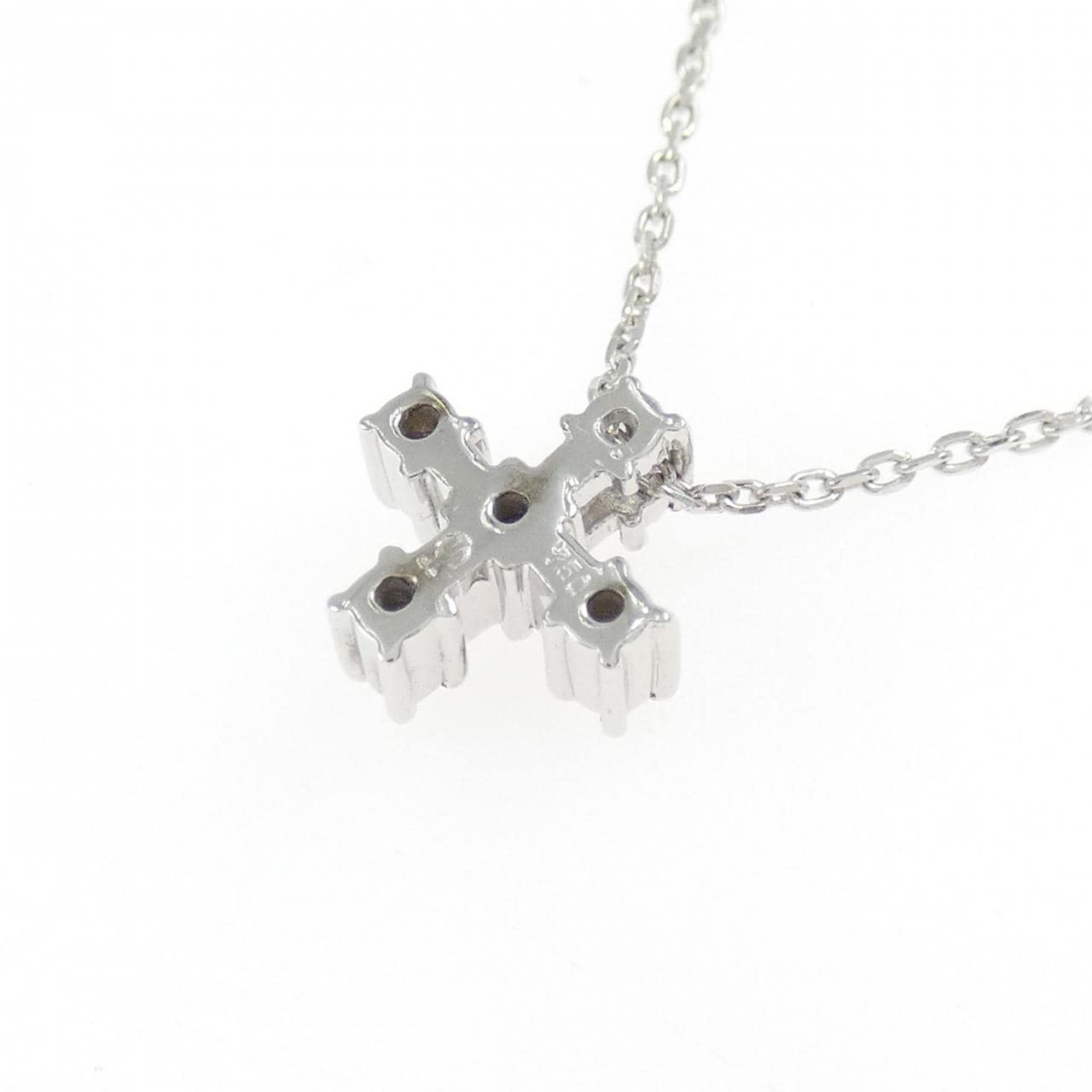 750WG/K18WG ダイヤモンド ネックレス