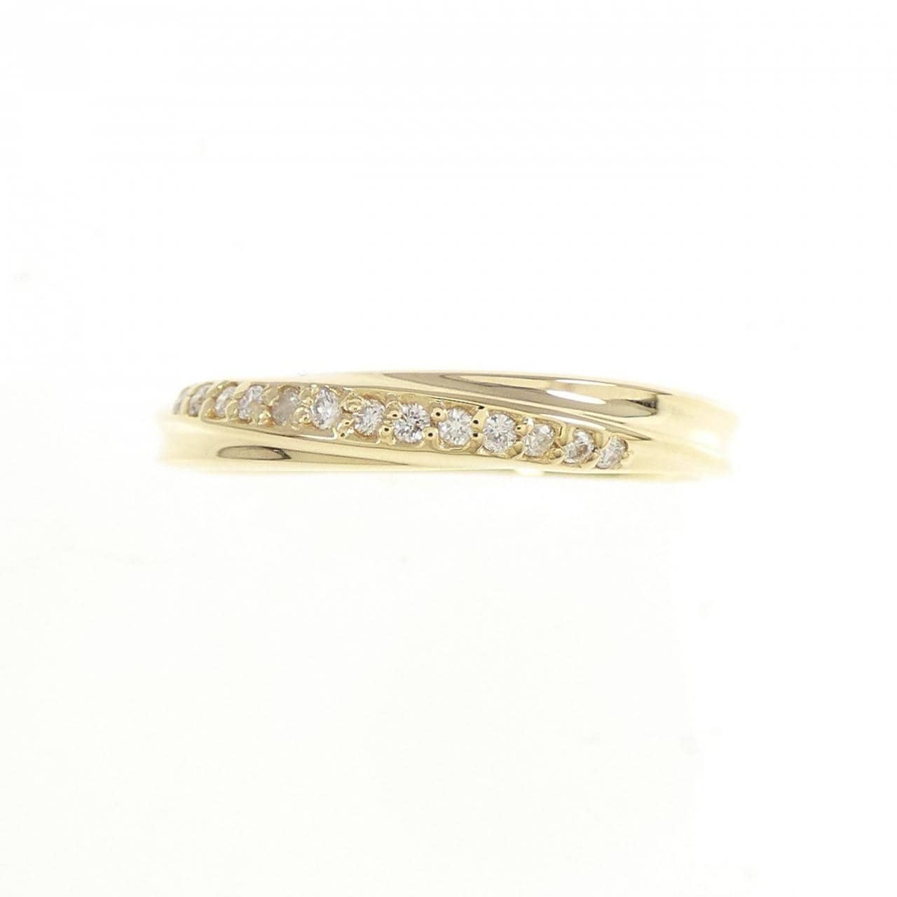 K18YG ダイヤモンド リング 0.06CT