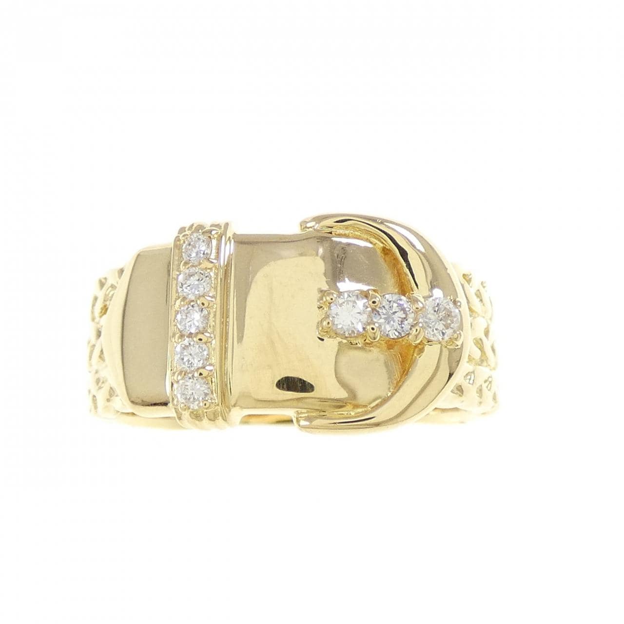 K18YG ダイヤモンド リング 0.17CT