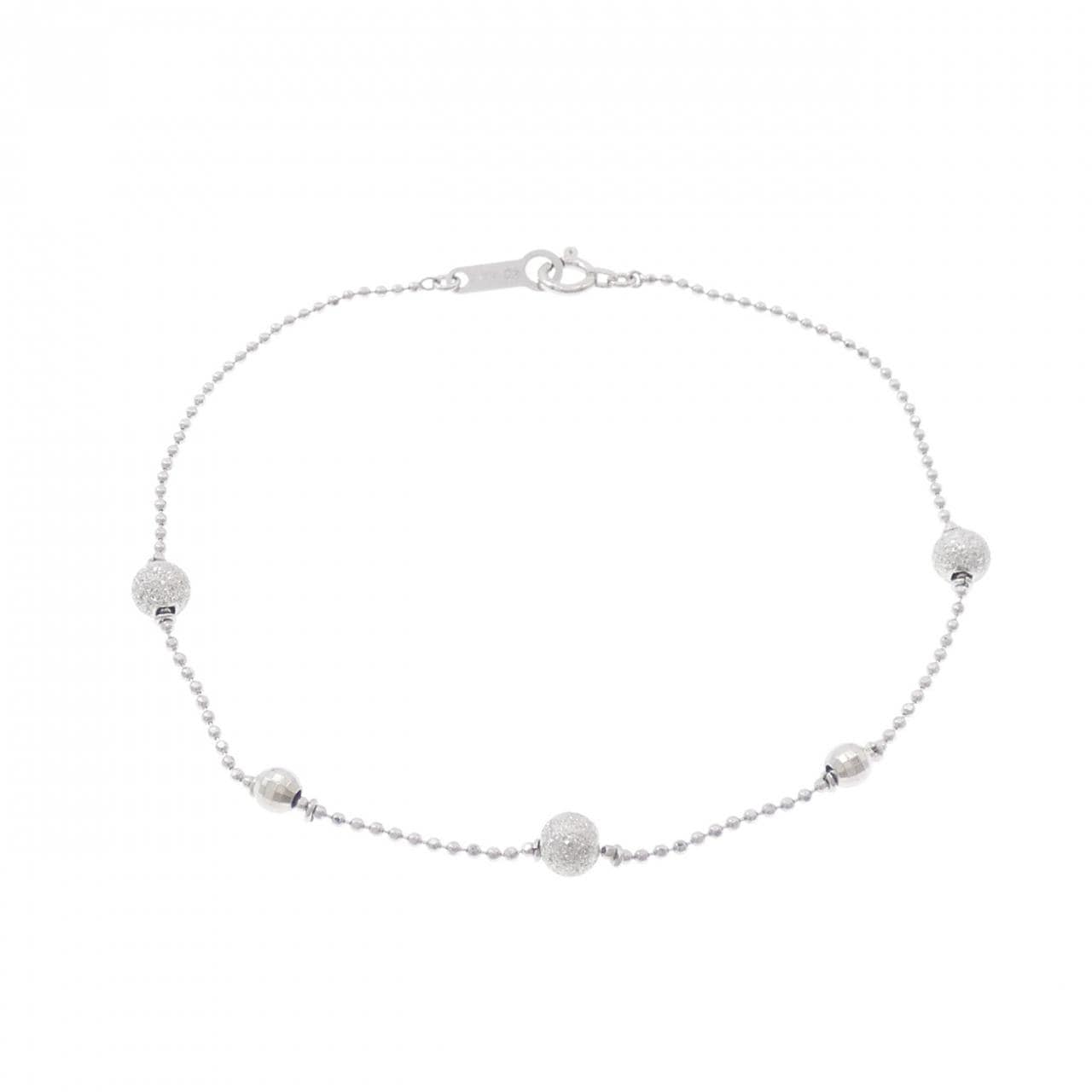 4゜C K18WG ブレスレット