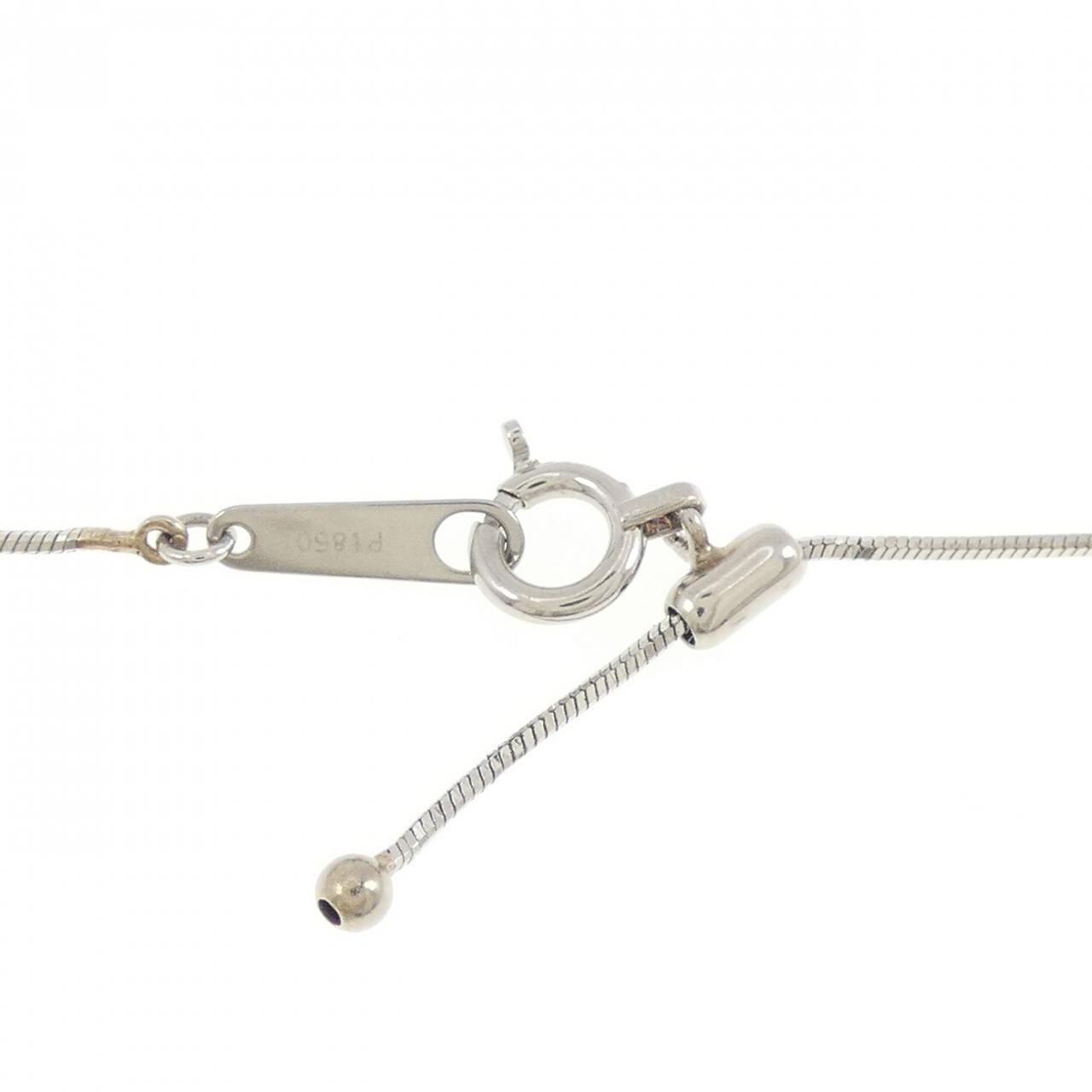 PT900/PT850 ダイヤモンド ネックレス 0.263CT