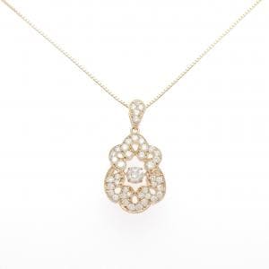 K18PG ダイヤモンド ネックレス 0.30CT