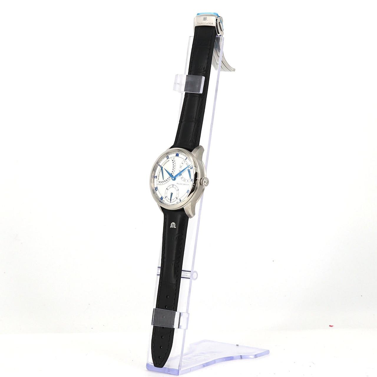 【新品】モーリス･ラクロア マスターピースレトログラードカレンダー MP6568-SS001-132-1 SS 自動巻