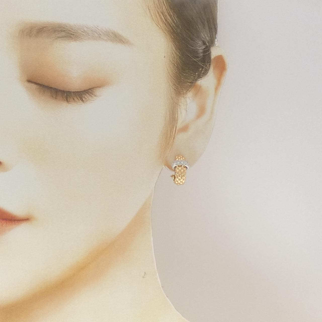 【新品】フォッペ ヴァンドーム ピアス 0.20CT