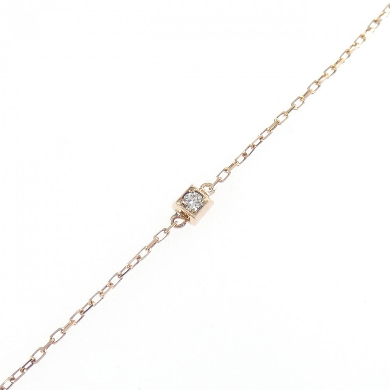 K10PG ダイヤモンド ブレスレット 0.01CT