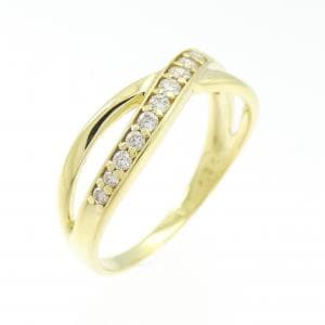 K18YG ダイヤモンド リング 0.20CT