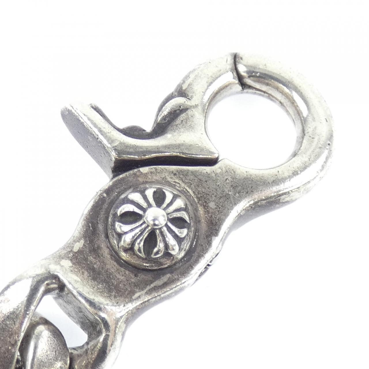 クロムハーツ CHROME HEARTS CLIP CHAIN CLSSC SHT 2L 2357 304 4600 9100 KEY HOLDER