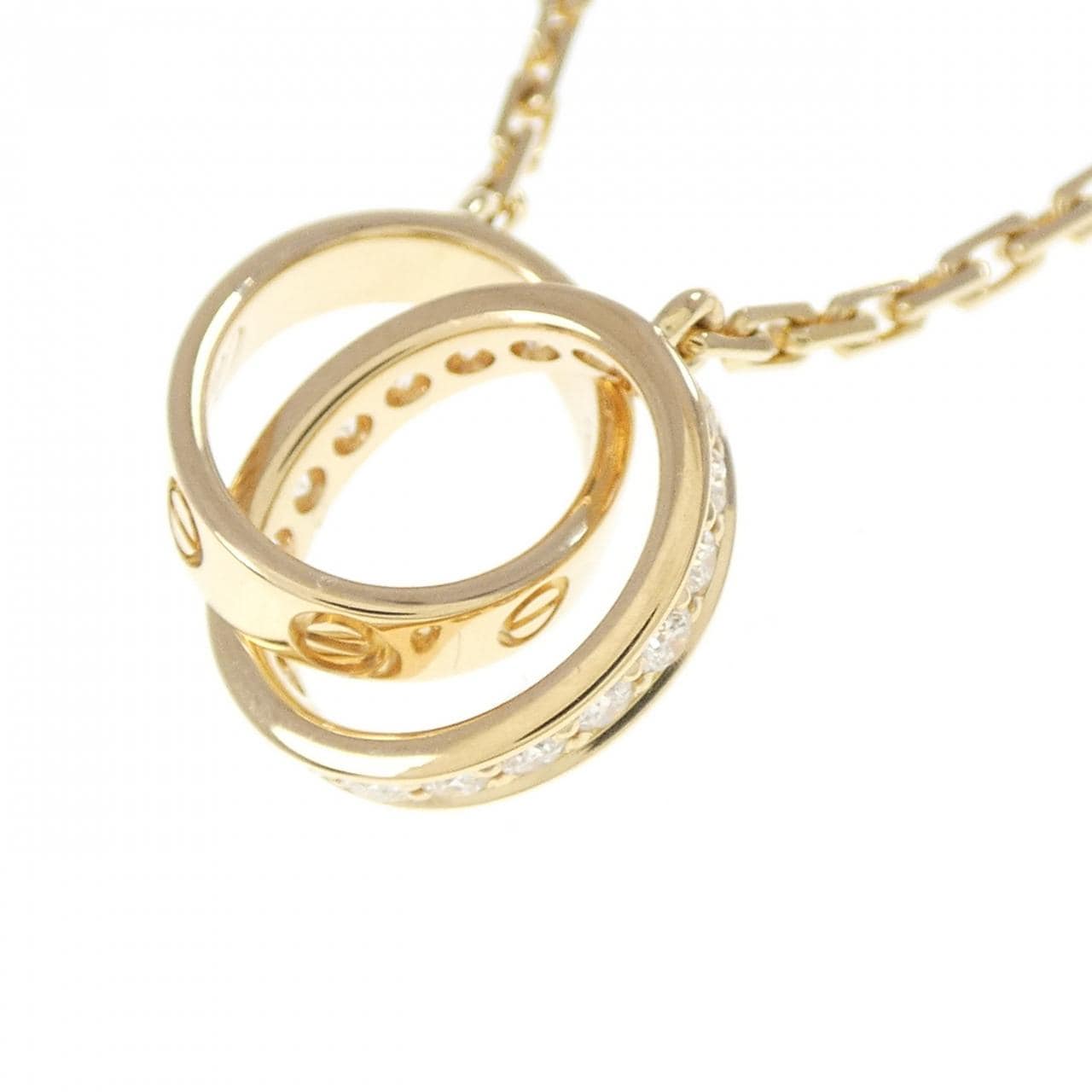 カルティエ ベビーラブ ネックレス