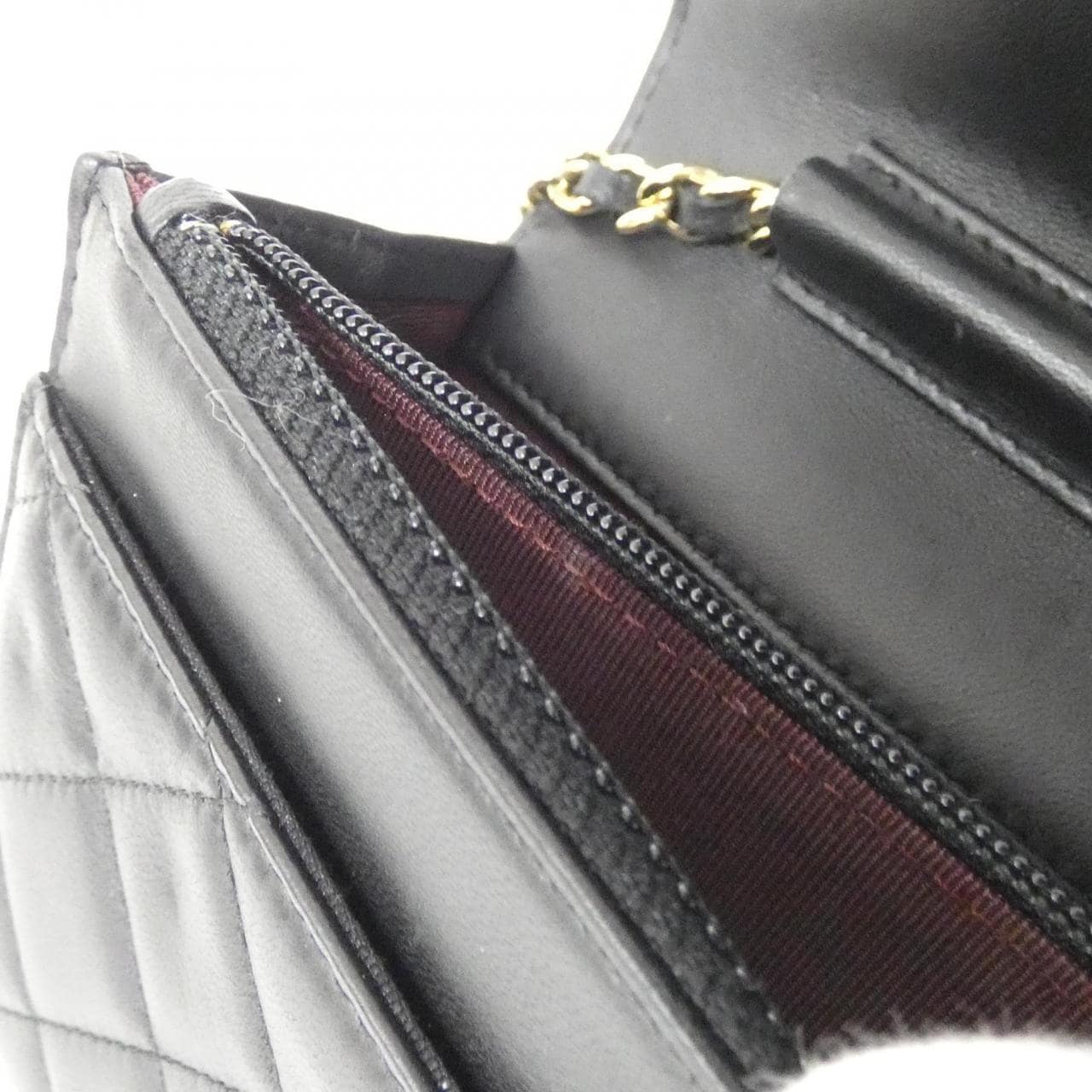 シャネル タイムレスクラシック ライン 33814 チェーンウォレット