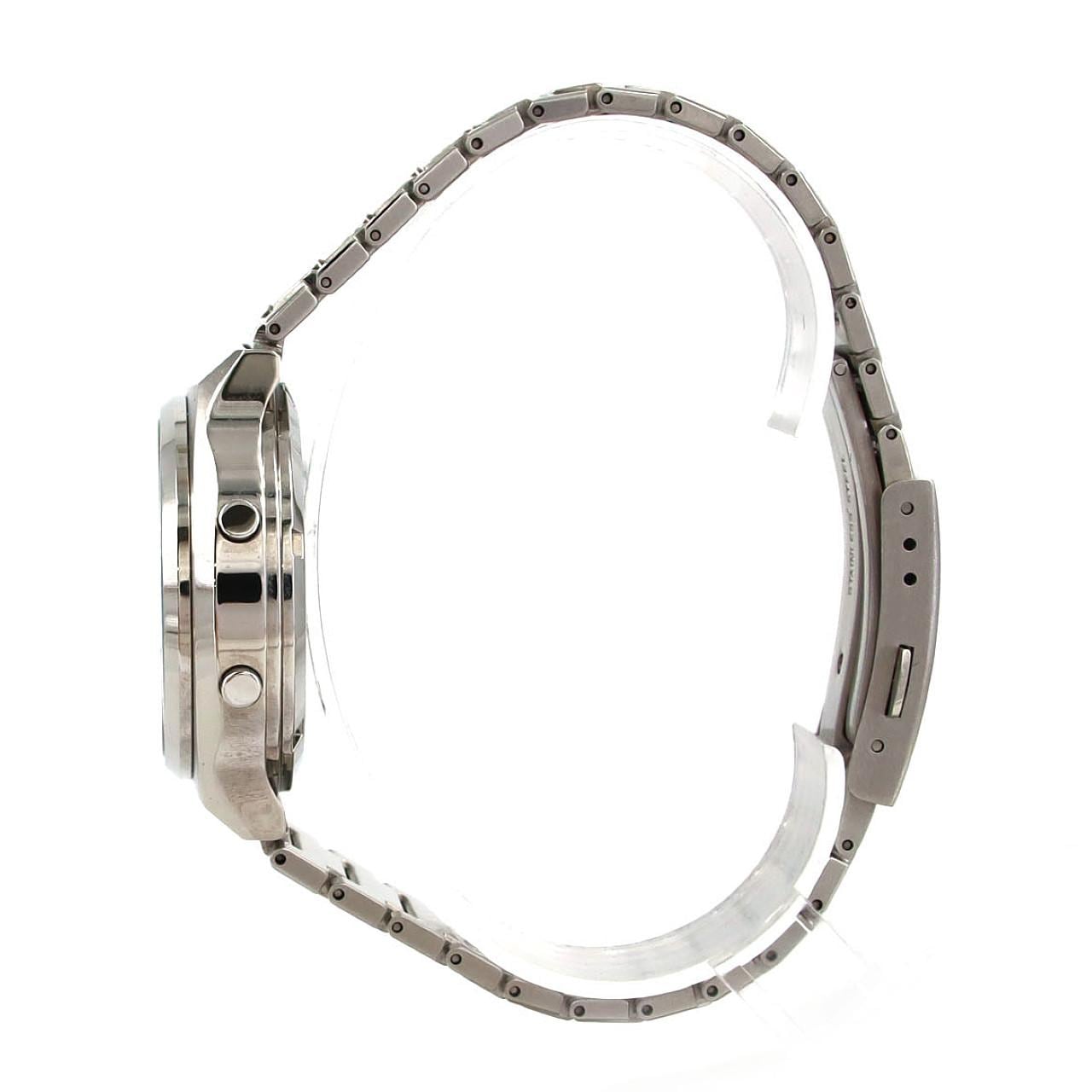 カシオ カシオトロン 電波時計 LIMITED TRN-50-2AJR SS ソーラークォーツ