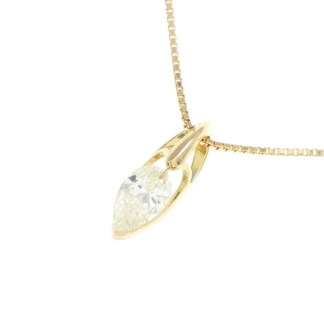 K18YG ダイヤモンド ネックレス 0.33CT