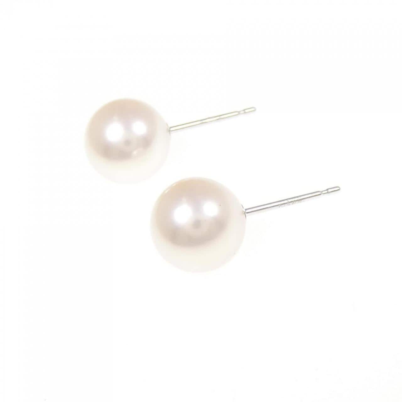 K14WG アコヤパール ピアス 7.5mm