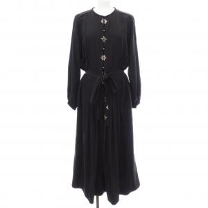 ルイヴィトン LOUIS VUITTON モノグラムアクセントプリーツドレス FQDR42AKM ワンピース