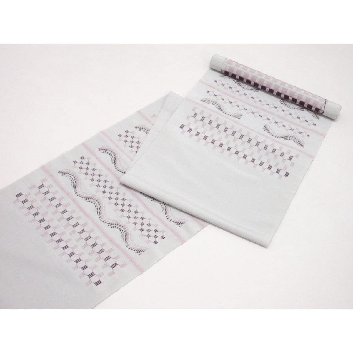 【未使用品】名古屋帯　南風原花織　未仕立品