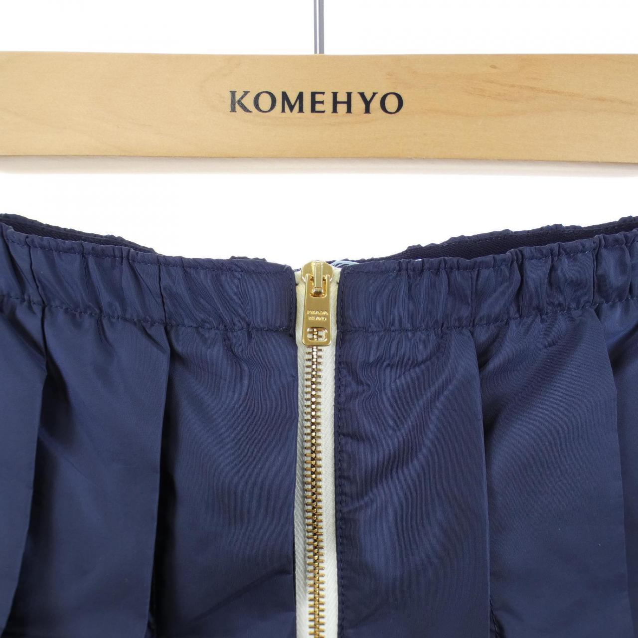 プラダ PRADA ライト プリーツスカート 21H008 SOOO 1WQ9 スカート