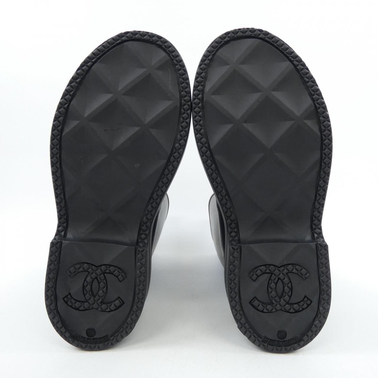 シャネル CHANEL ハイブーツ G39620X56326 ロングブーツ