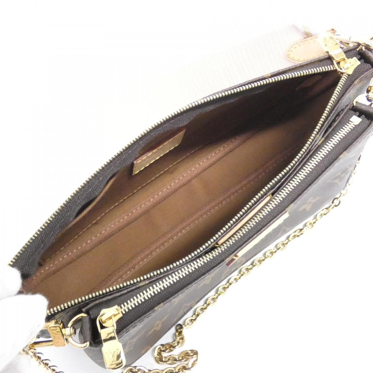 ルイヴィトン モノグラム ミュルティ ポシェット アクセソワール M44840 ショルダーバッグ