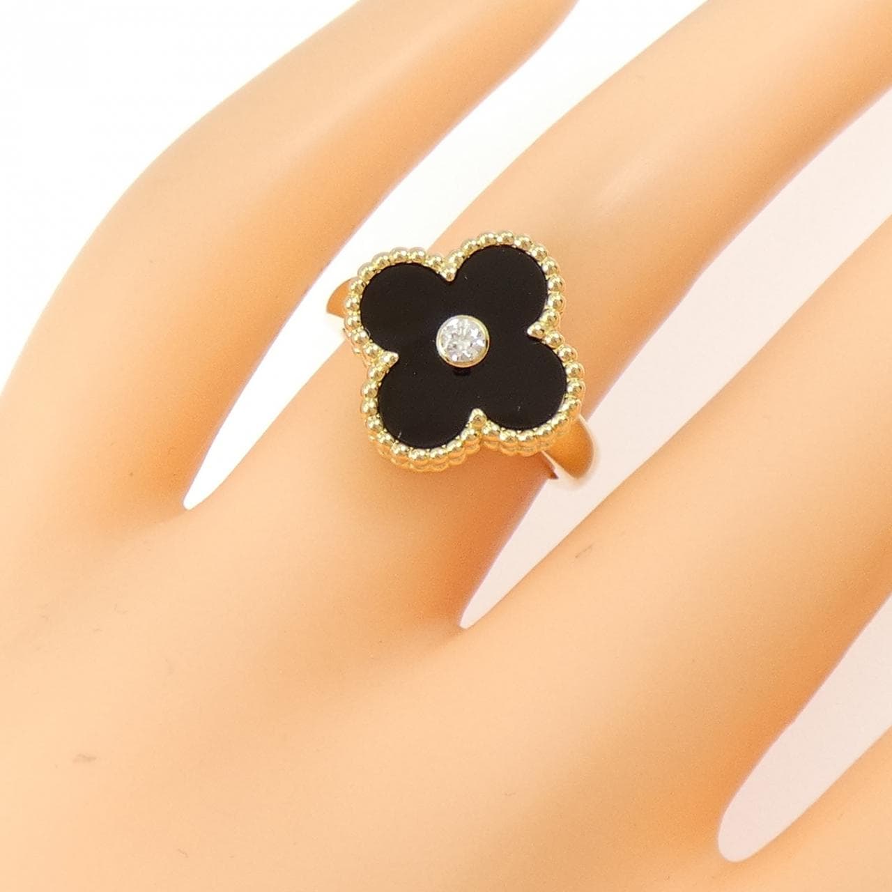 ヴァンクリーフ&アーペル ヴィンテージアルハンブラ リング