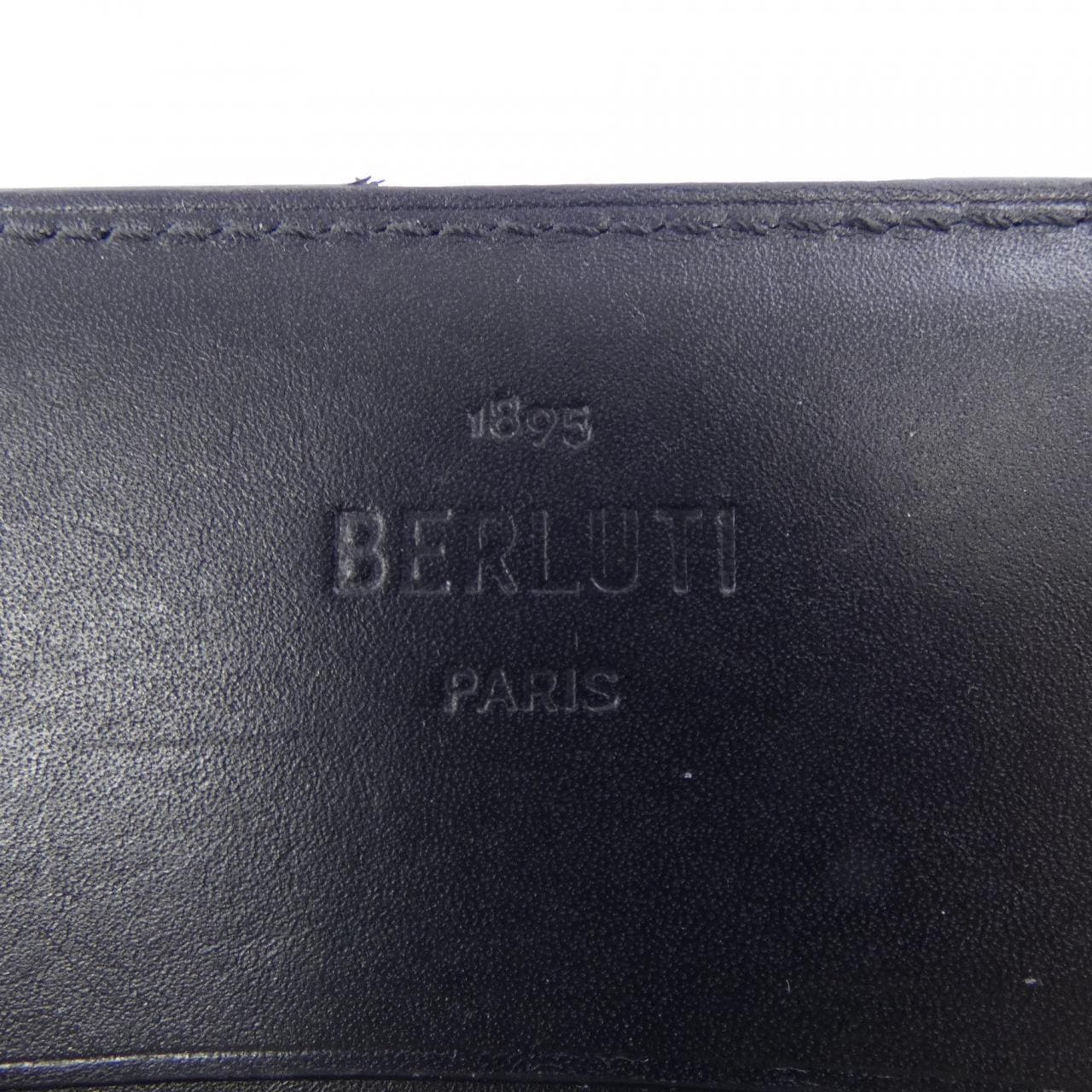 ベルルッティ Berluti インブイアスクリットレザーカードホルダー CARD CASE
