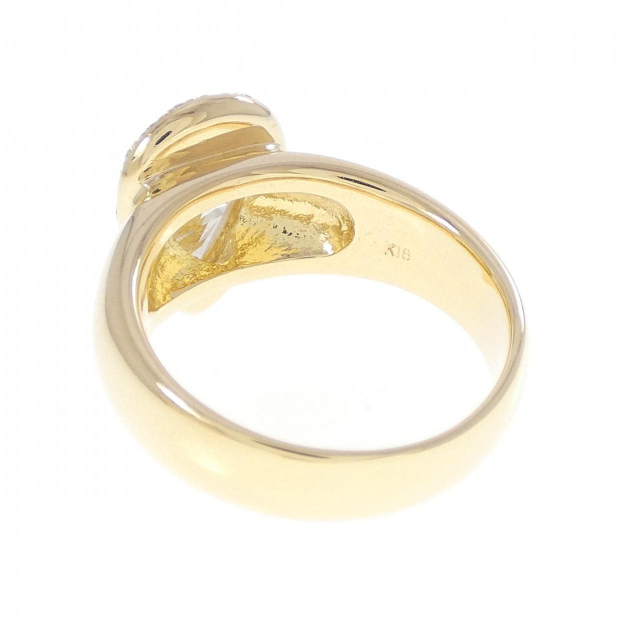 K18YG ダイヤモンド リング 1.339CT