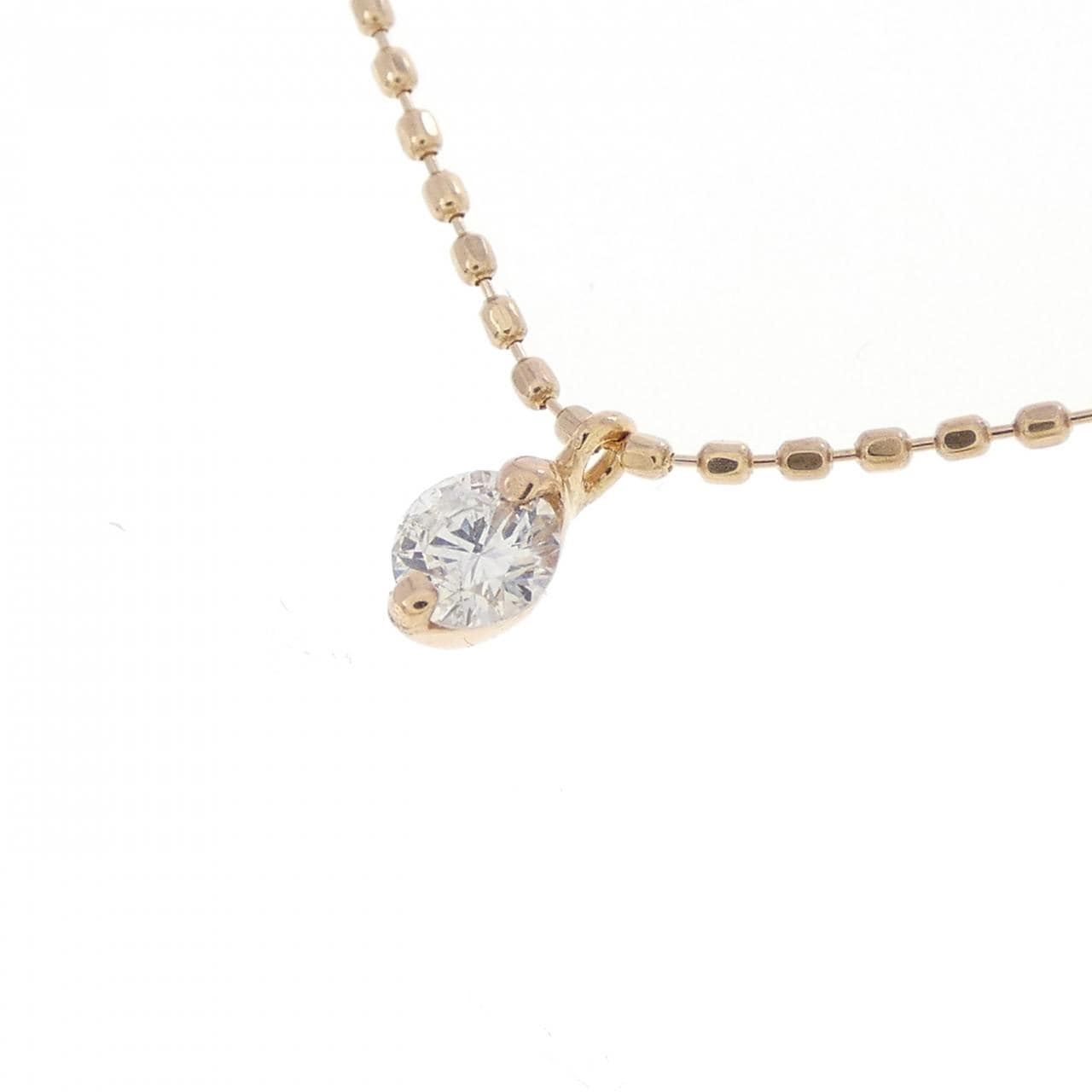 K18PG ダイヤモンド ネックレス 0.50CT