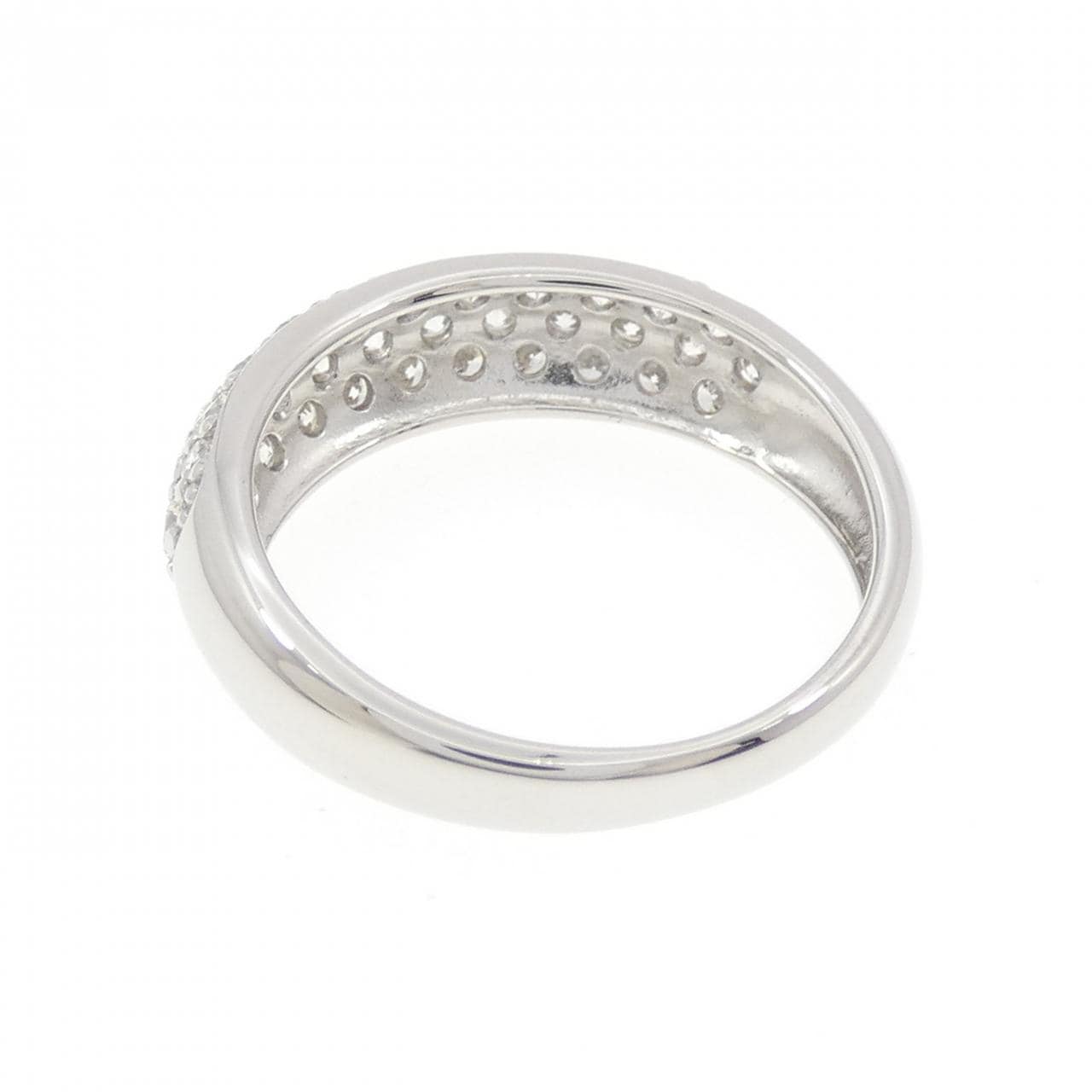 PT900 パヴェ ダイヤモンド リング 1.00CT
