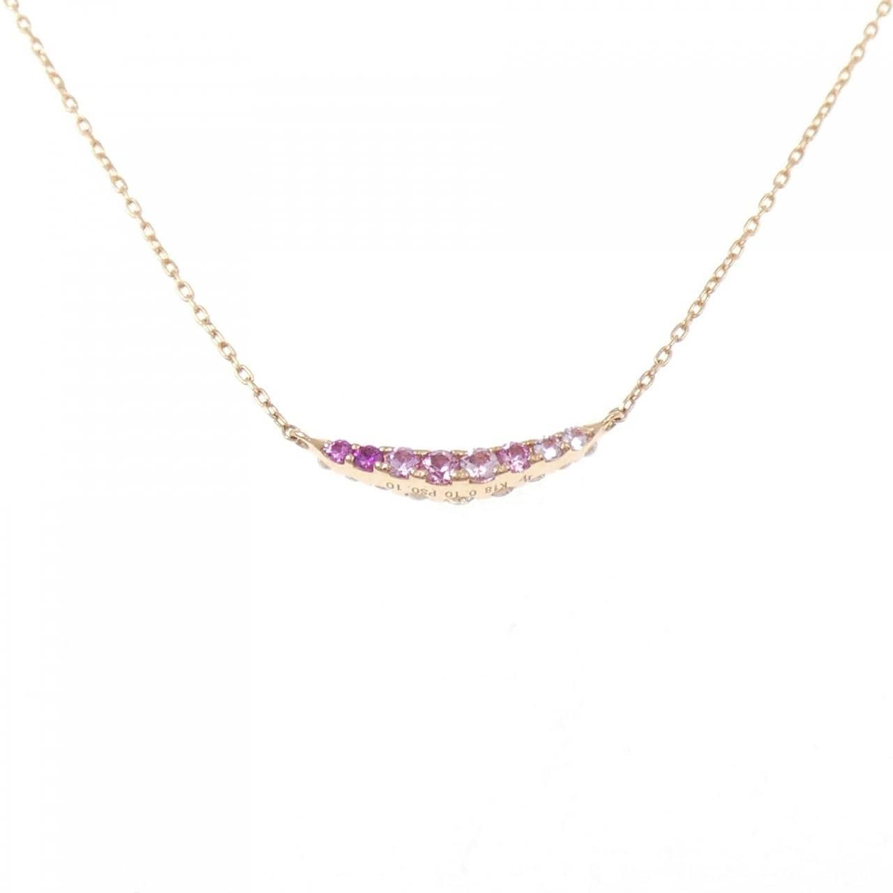 ポンテヴェキオ サファイヤ ネックレス 0.10CT