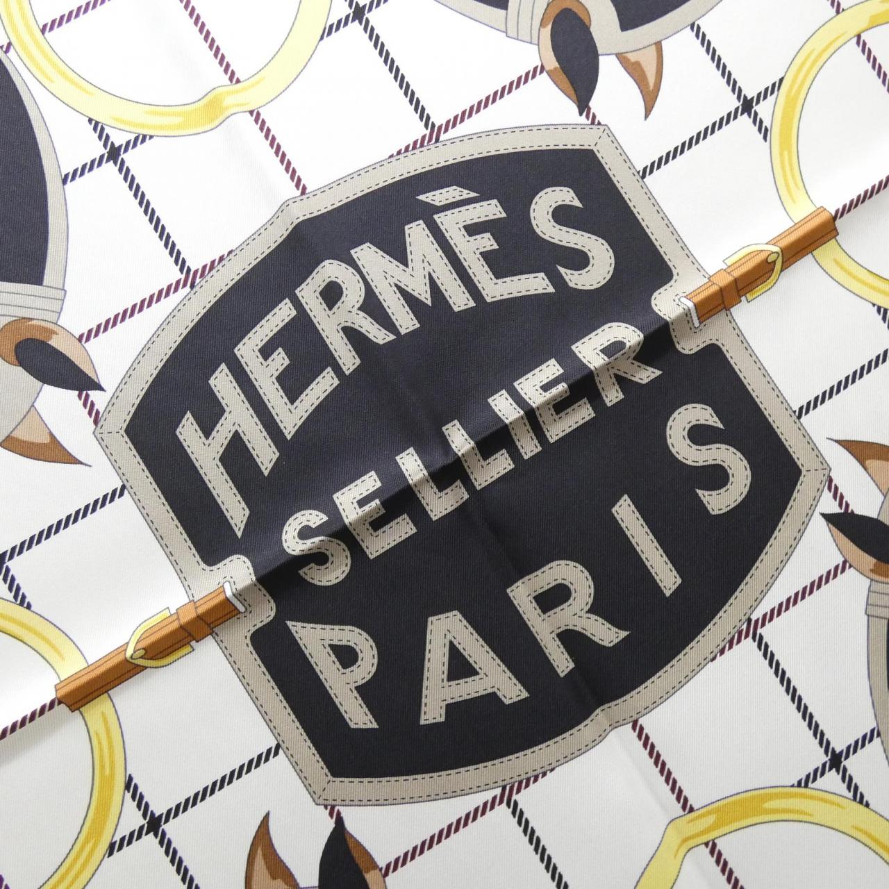 エルメス TATTERSALLES カレ 001657S スカーフ