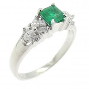 PT900 エメラルド リング 0.41CT