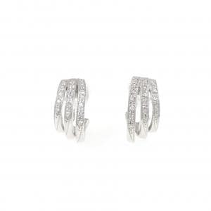 K18WG ダイヤモンド ピアス/イヤリング 0.30CT
