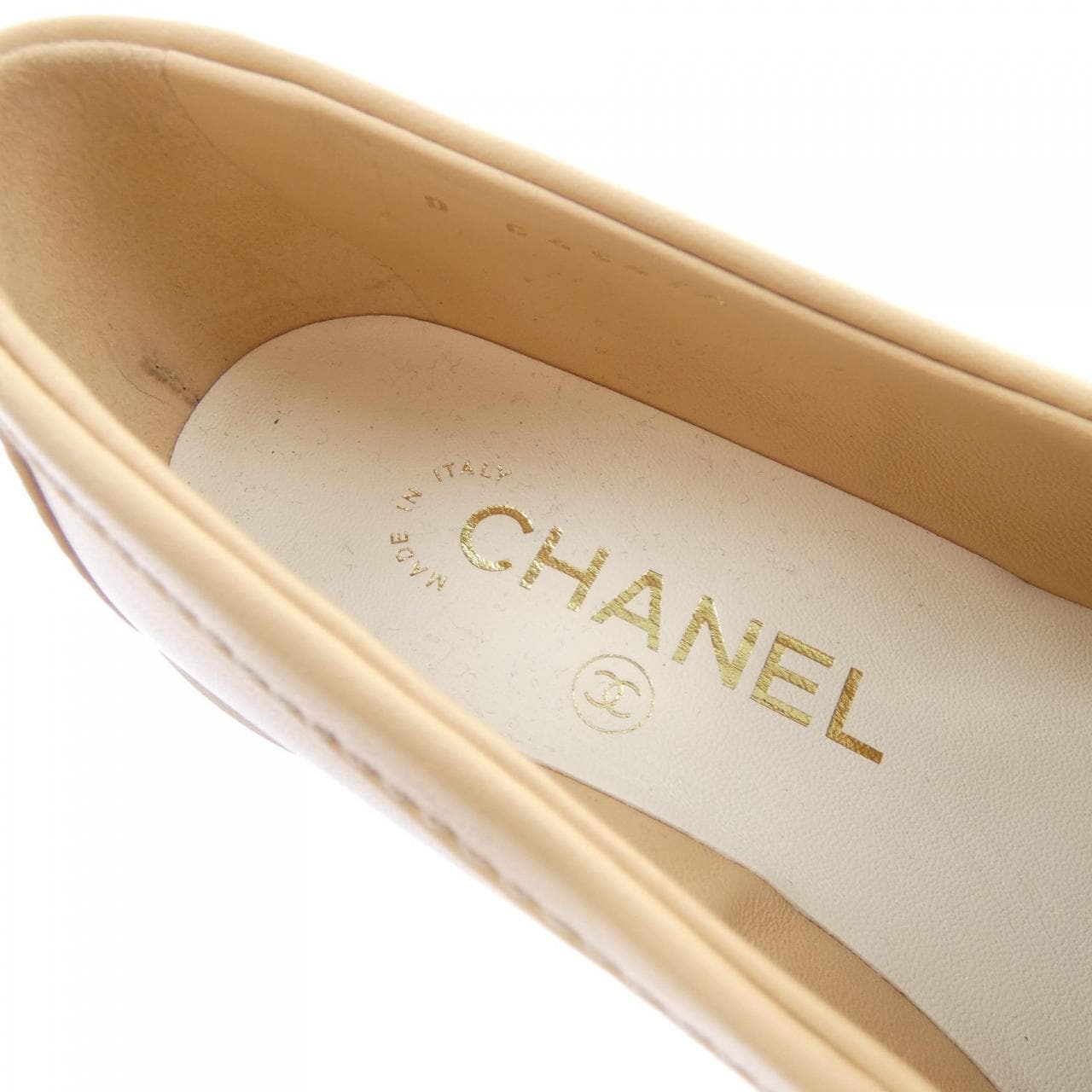 シャネル CHANEL ターンロック モカシン G45474B15482 シューズ