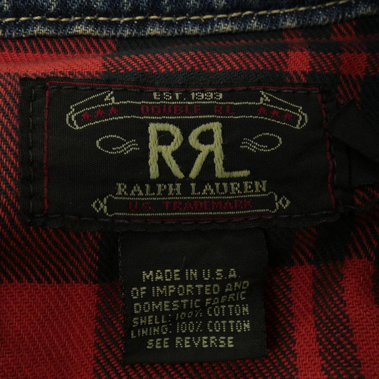 ダブルアールエル RRL デニムジャケット