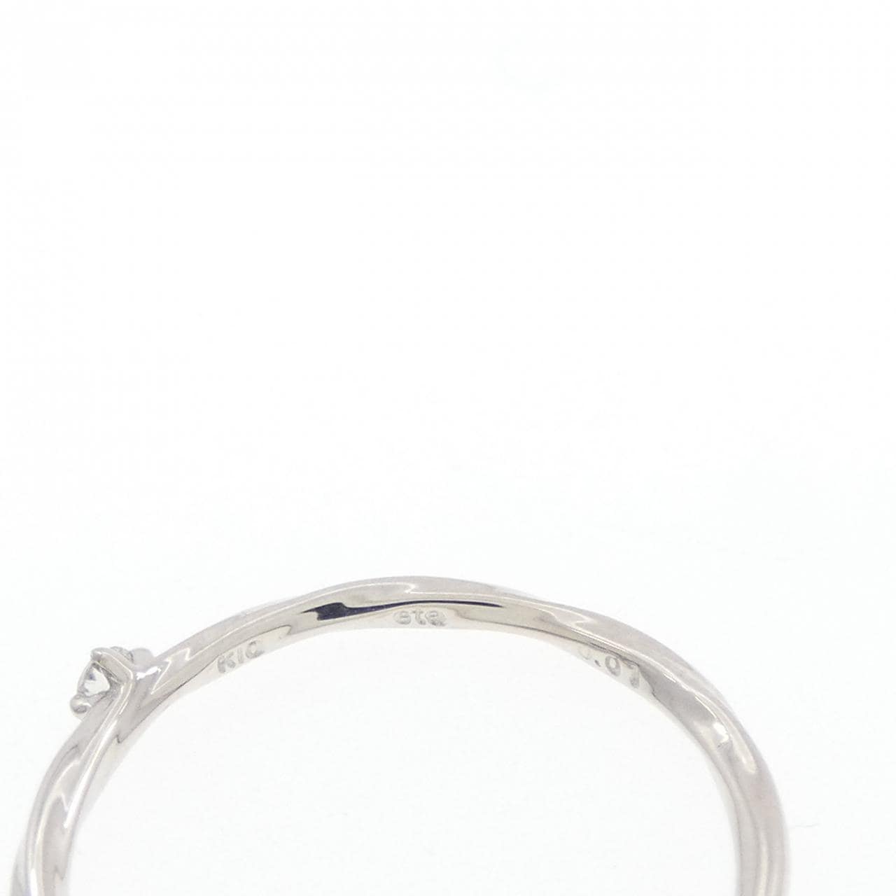 エテ ダイヤモンド ピンキーリング 0.01CT