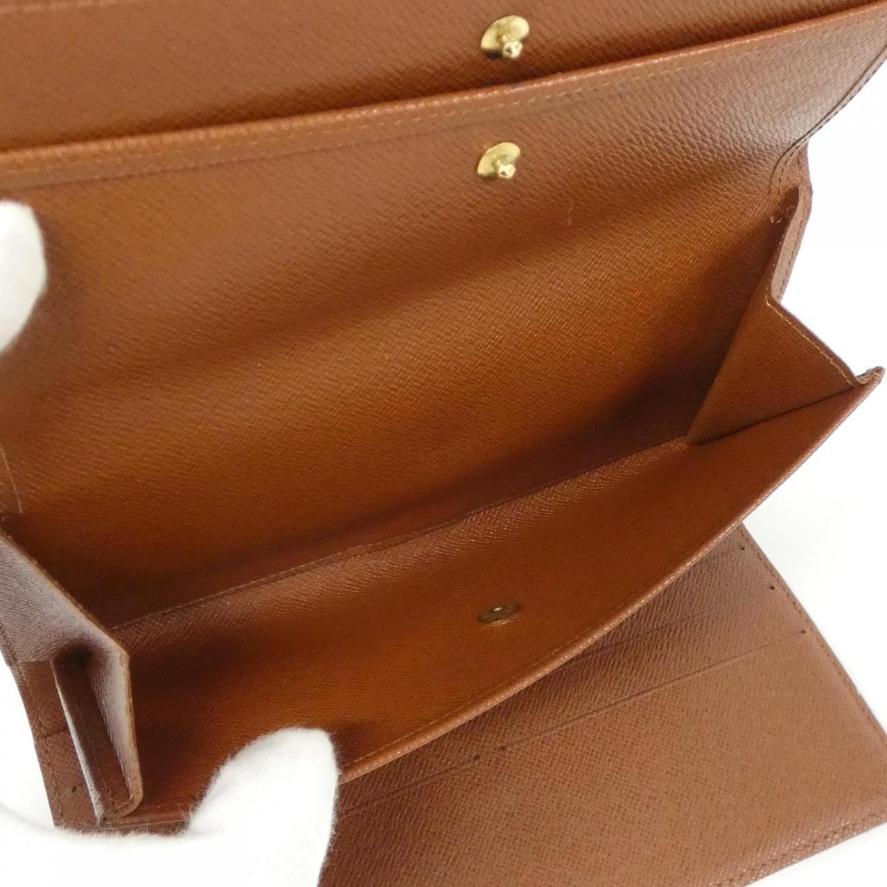 ルイヴィトン モノグラム ポルト トレゾール インターナショナル M61215 財布