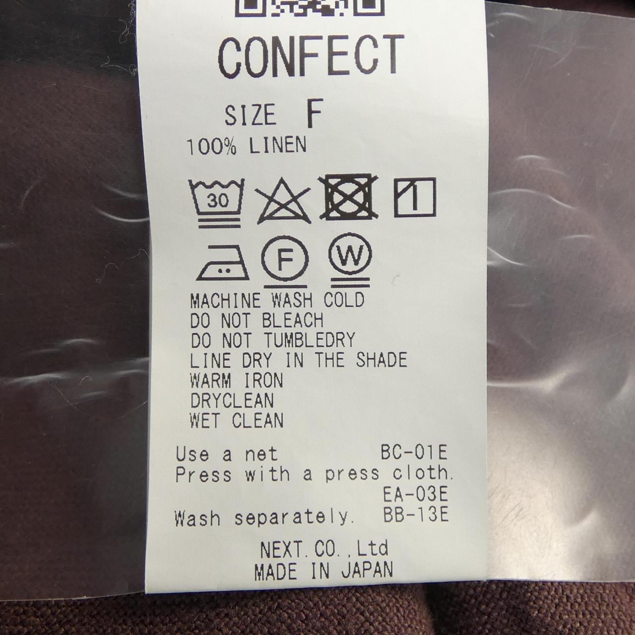 コンフェクト CONFECT 02231-0033 シャツ