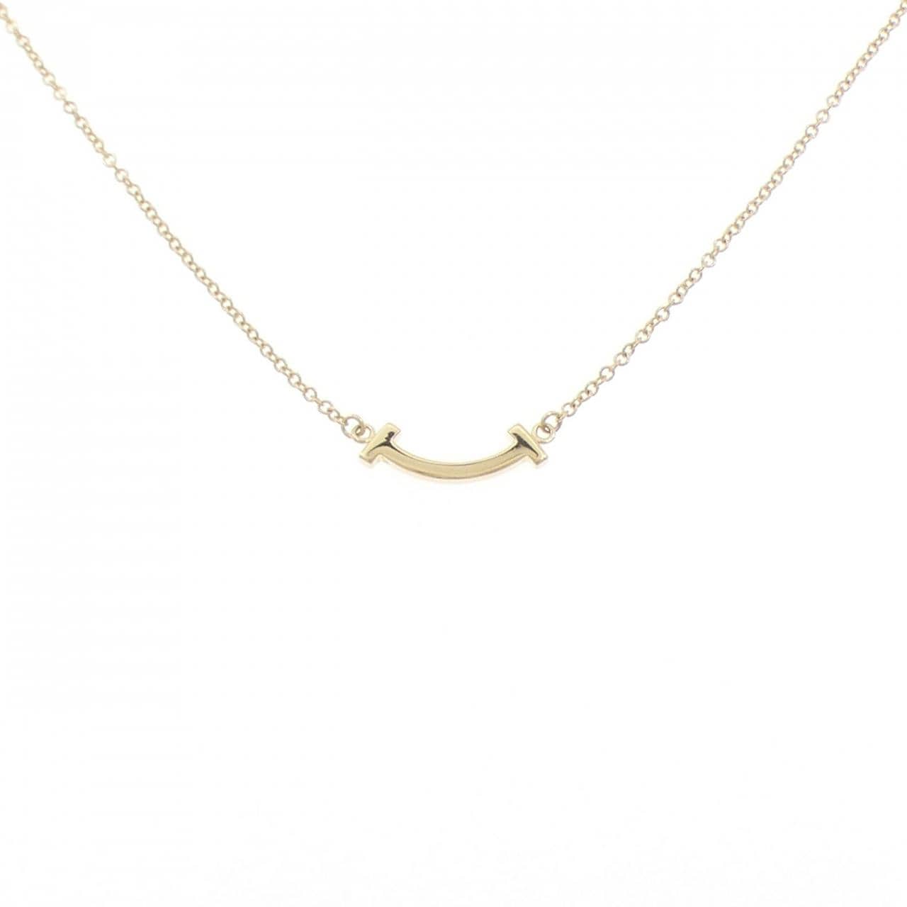 ティファニー Tスマイル ミニ ネックレス