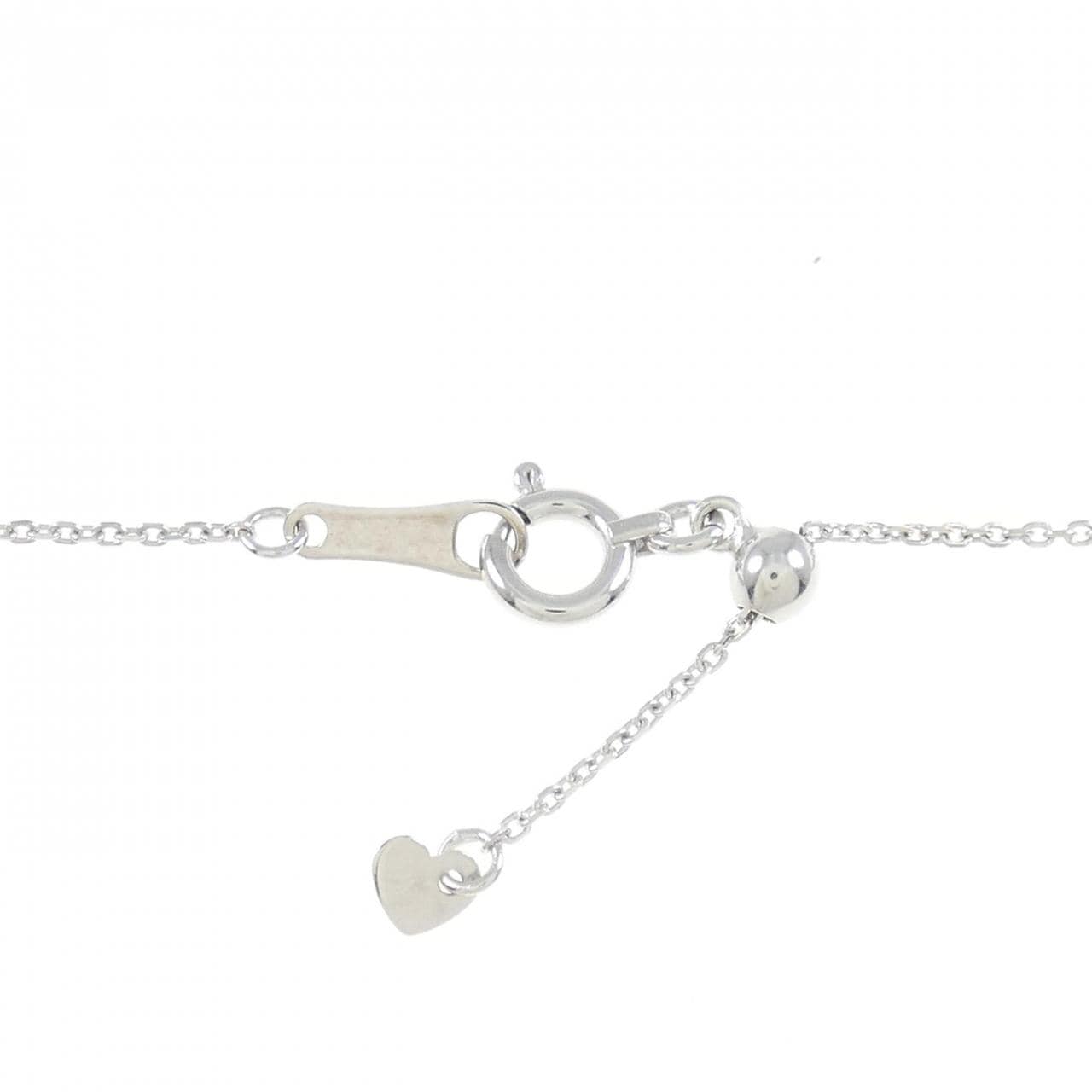K18WG ダイヤモンド ネックレス 0.33CT