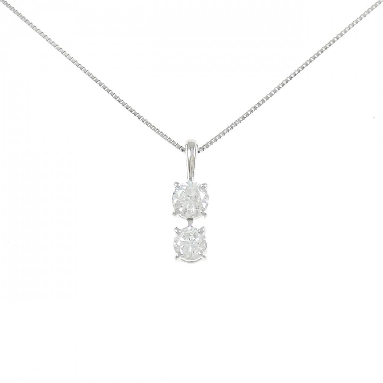 PT900/PT850 ダイヤモンド ネックレス 0.73CT