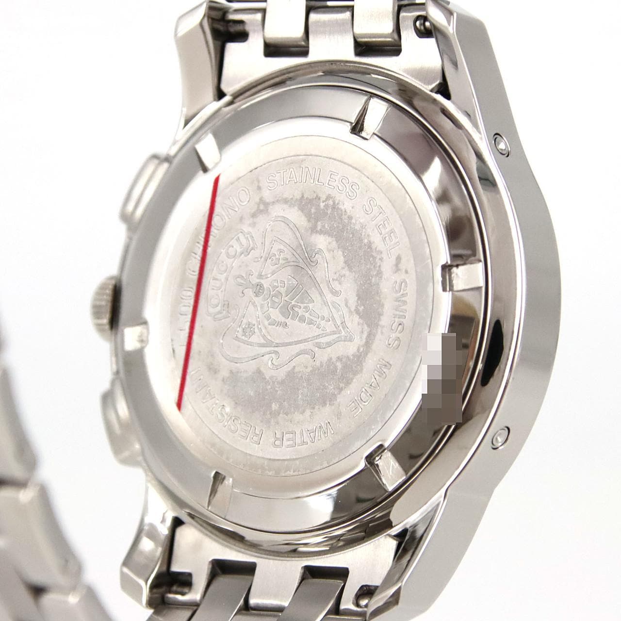 【ノーメンテナンス還元価格】グッチ 5500CHRONO/YA055206 SS クォーツ