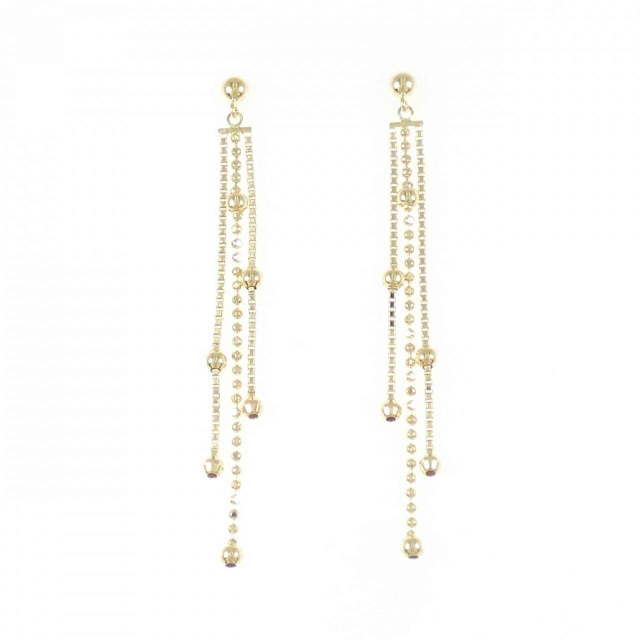 【新品】K18YG ピアス